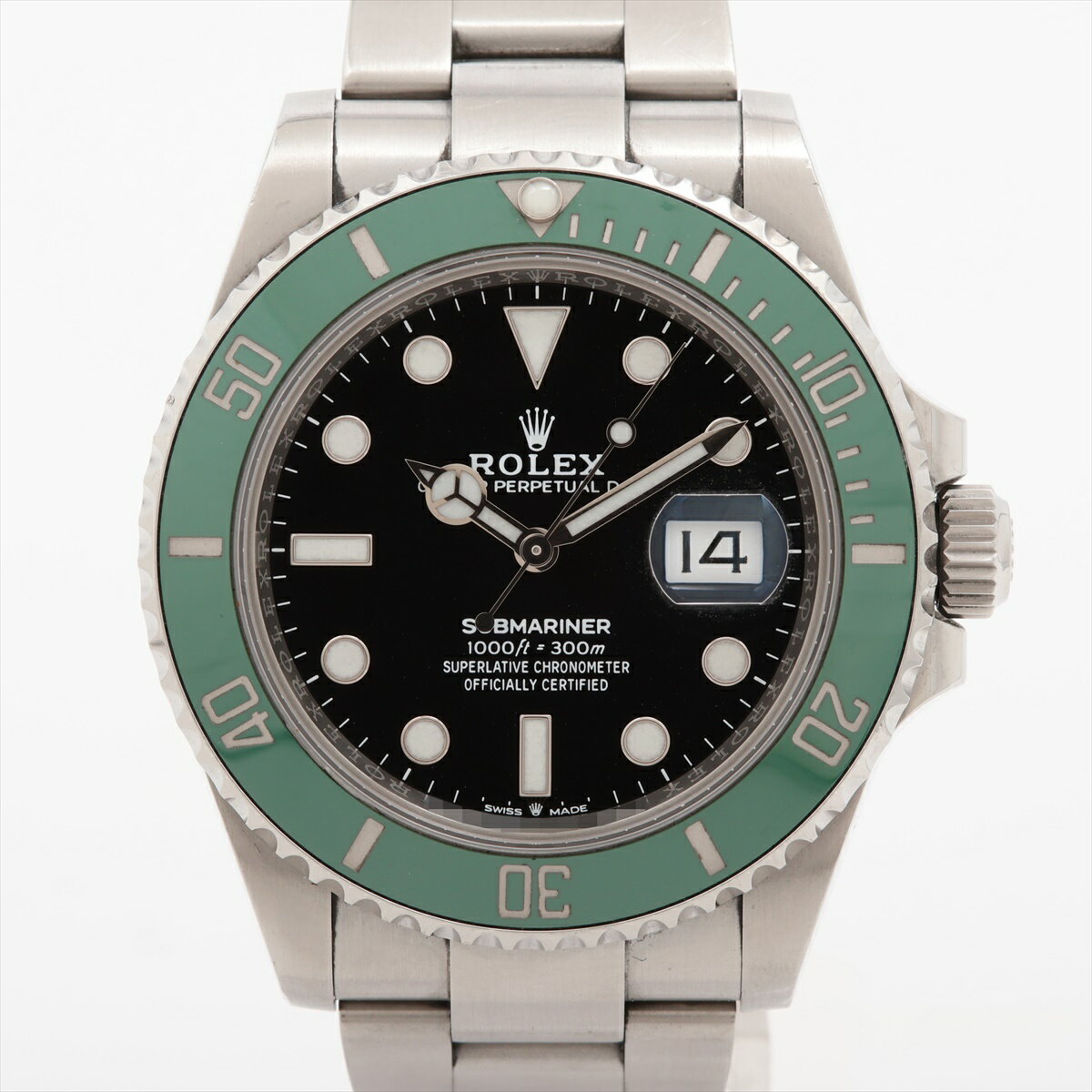 【中古】ロレックス サブマリーナーデイト 126610LV SS SS AT 黒文字盤