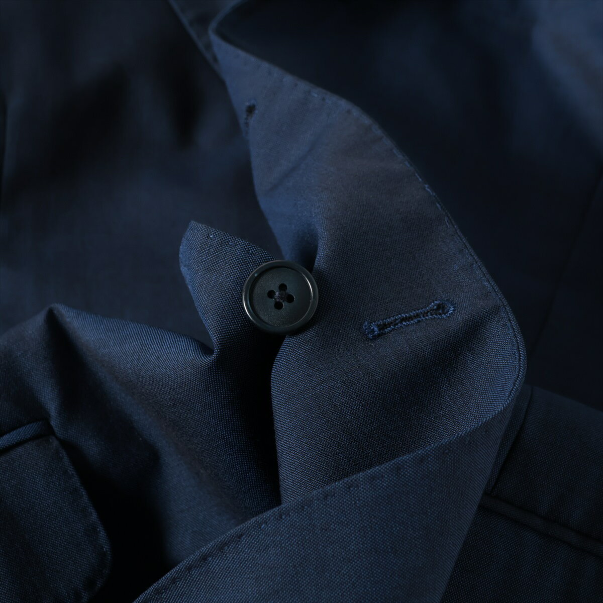 【中古】ラルディーニ ウール セットアップ 48 メンズ ブルー JK801AQ 裾上げ有