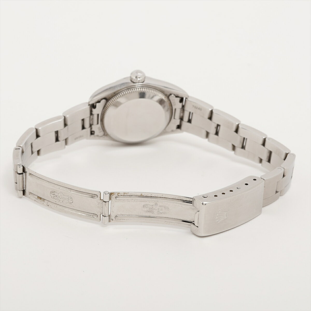 【中古】ロレックス オイスターパーペチュアル 76030 SS SS AT 黒文字盤 あまりごま2