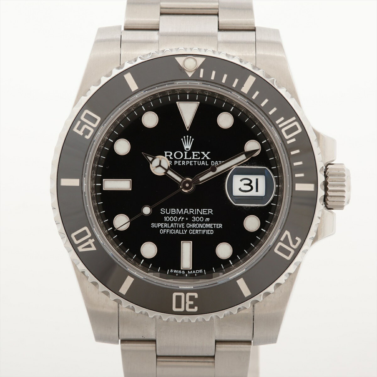 【中古】ロレックス サブマリーナーデイト 116610LN SS SS AT 黒文字盤 あまりごま2