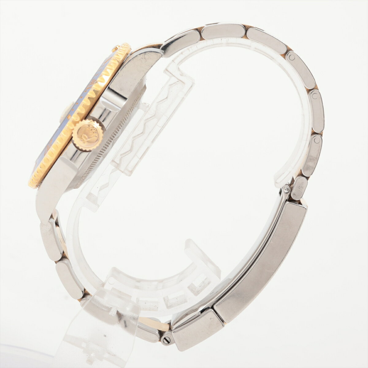 【中古】ロレックス サブマリーナーデイト 116613LB SS×YG SS×YG AT 青文字盤