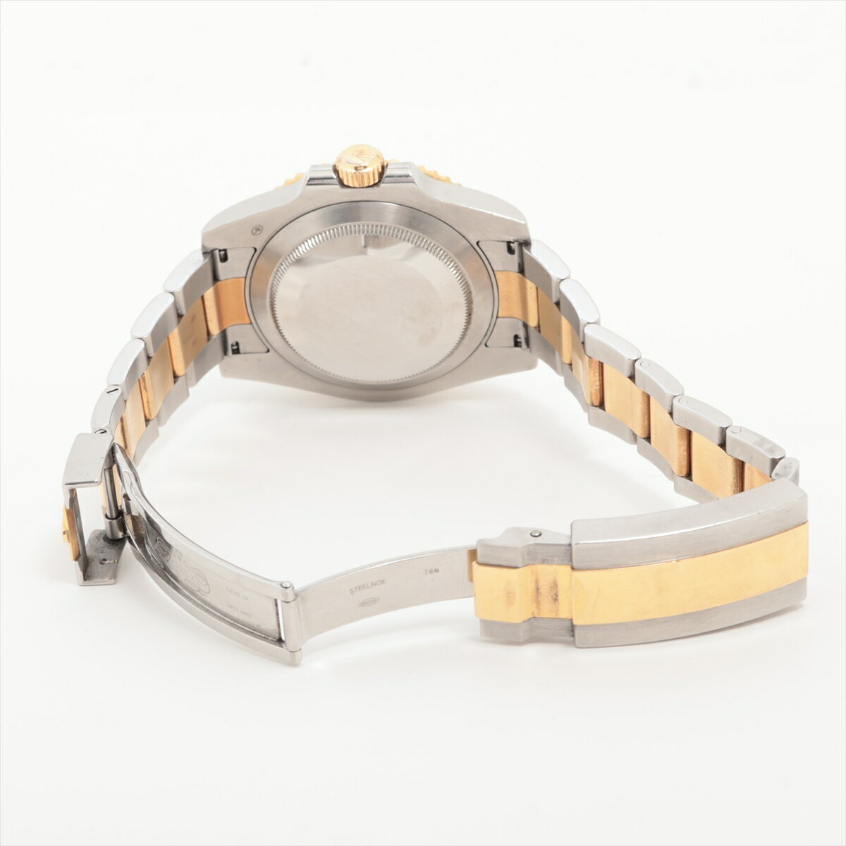 【中古】ロレックス サブマリーナーデイト 116613LB SS×YG SS×YG AT 青文字盤