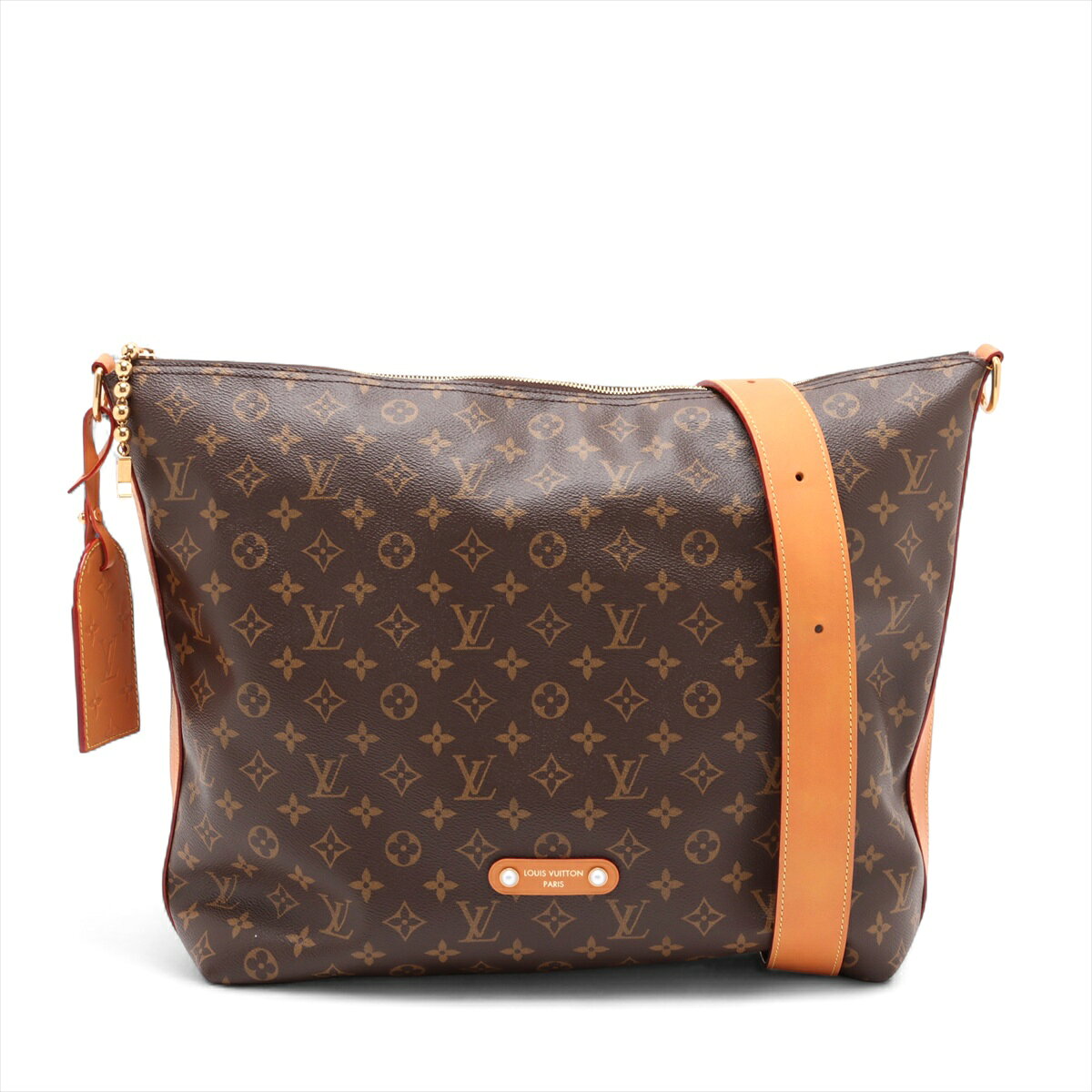 【中古】ヴィトン モノグラム アーカイブ バガボンド ホーボー M14018 ブラウン RFID反応ありのサムネイル