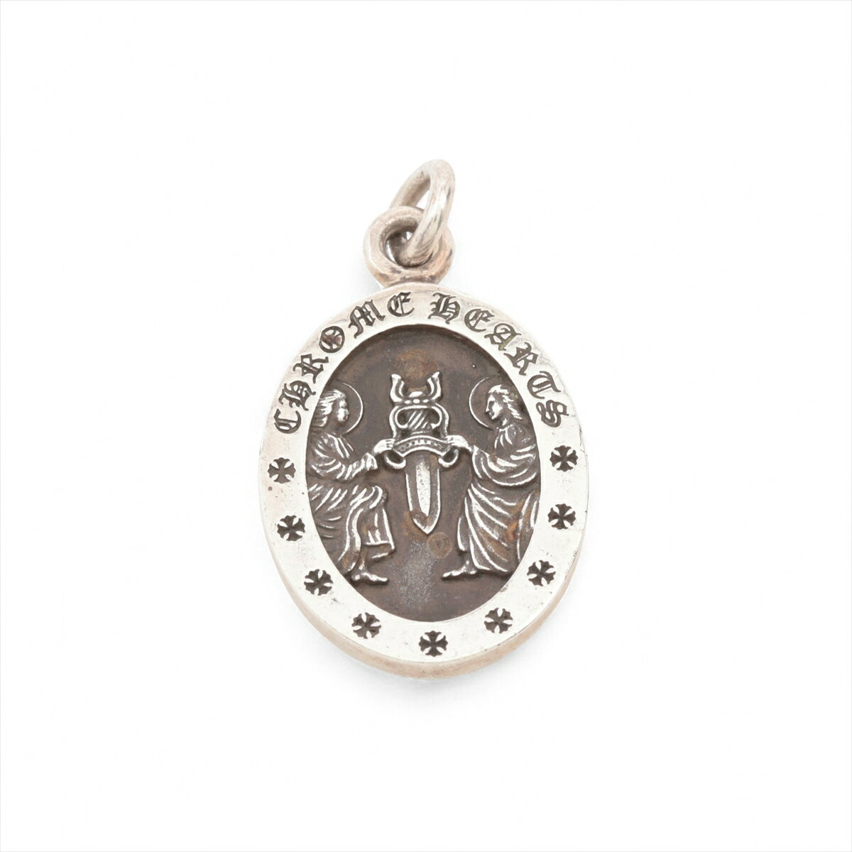 【中古】クロムハーツ オーバルエ