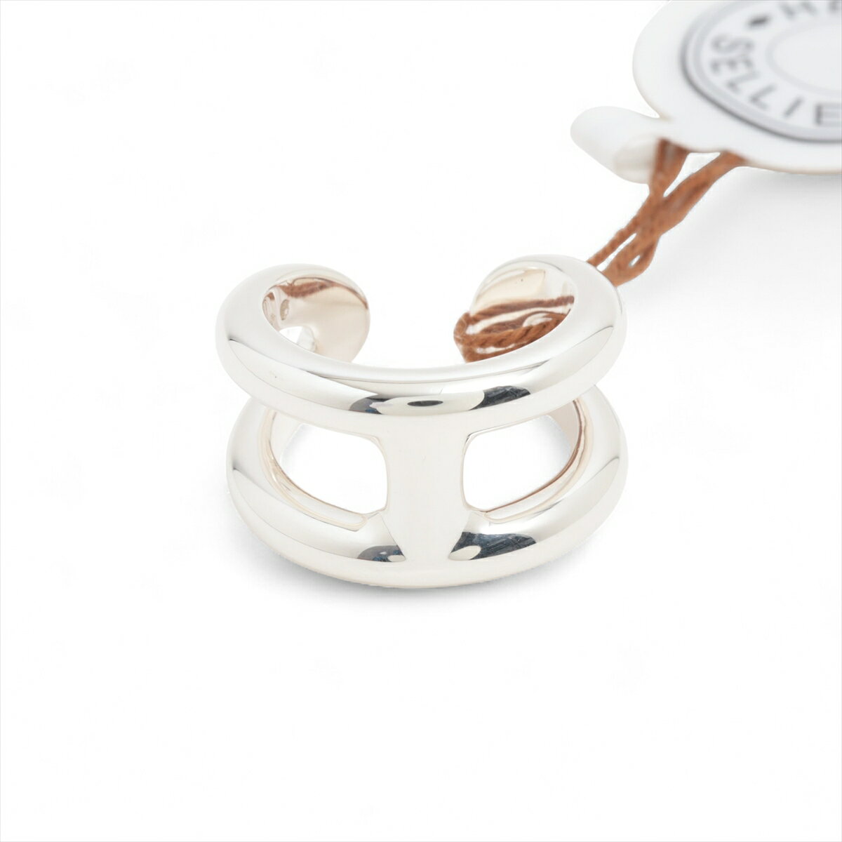 【中古】エルメス オスモズPM 2022 リング 54 925 12.1g シルバー