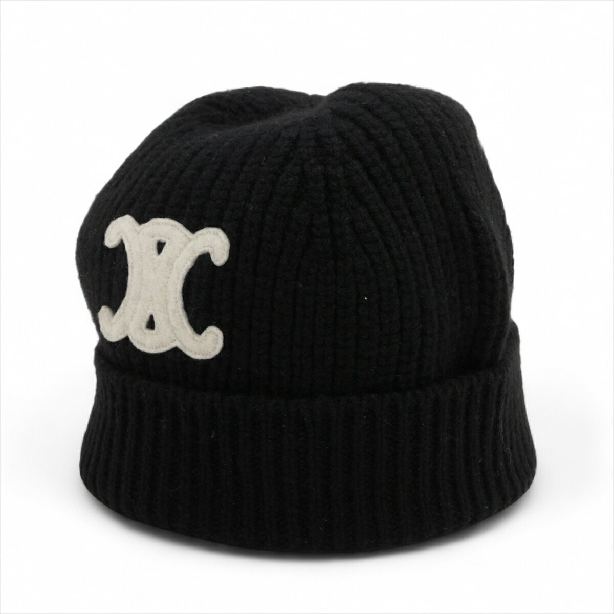 楽天市場】セリーヌ ニット帽 ブラックの通販