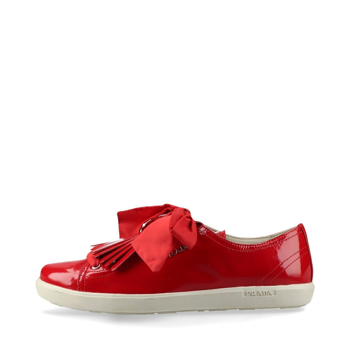 楽天市場】プラダ スニーカー（カラーレッド）（靴）の通販