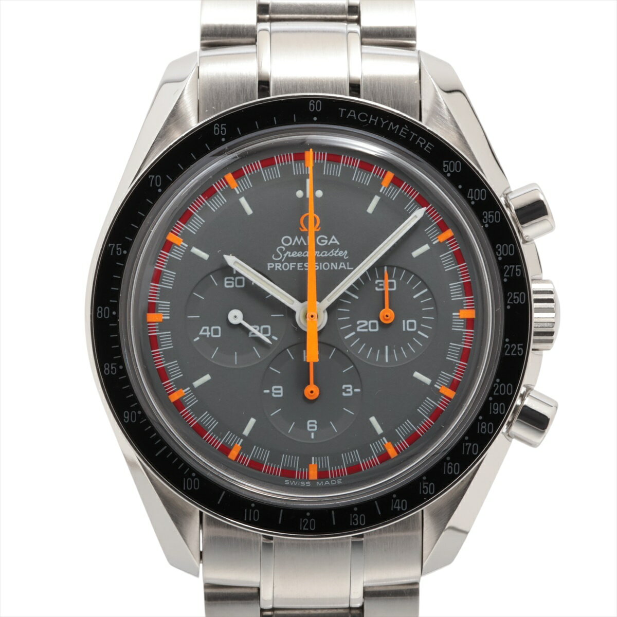 【中古】オメガ スピードマスター ムーンウォッチ プロフェッショナル マークII 3570.40 SS SS 手巻き ..