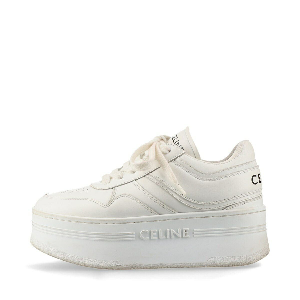 ♡*♡様 定価13.7万【CELINE】厚底 レザー スニーカー 楽天市場】セリーヌ CELINE レザー ロゴ 厚底 ブロック スニーカー