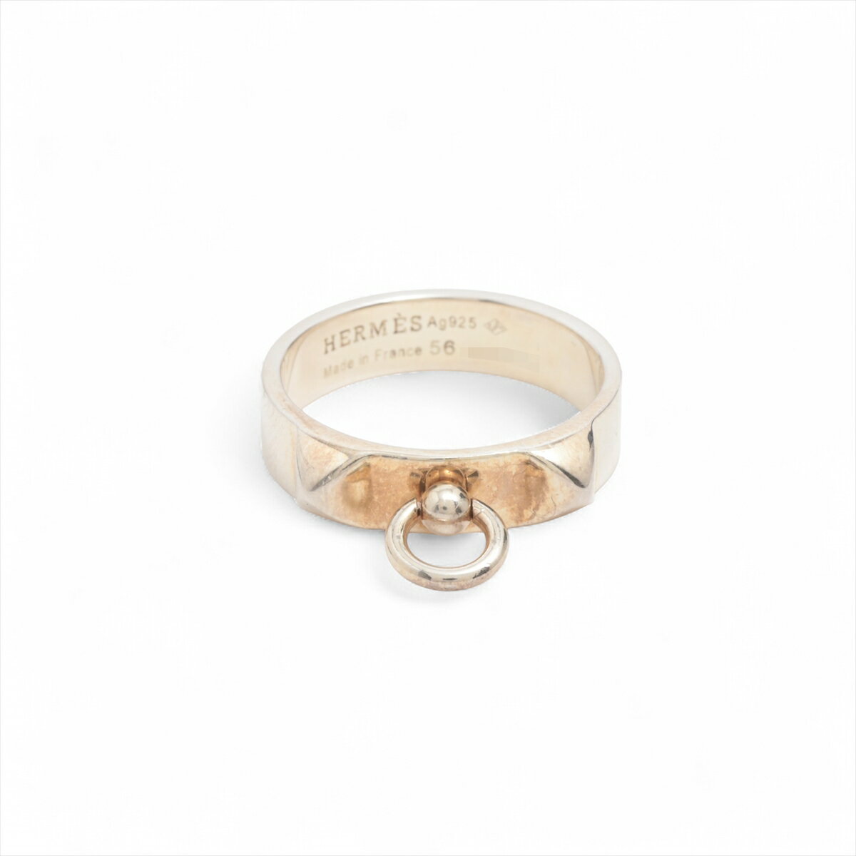 【中古】エルメス コリエドシアン PM 2019 リング 56 925 4.7g シルバー