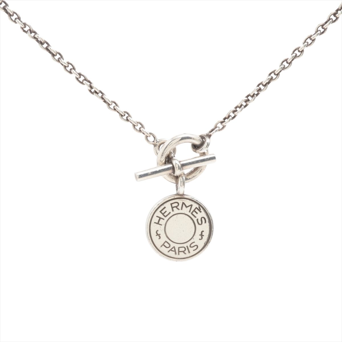 乐天商城 - 【中古】エルメス セリエ ネックレス 925 9.5g シルバー