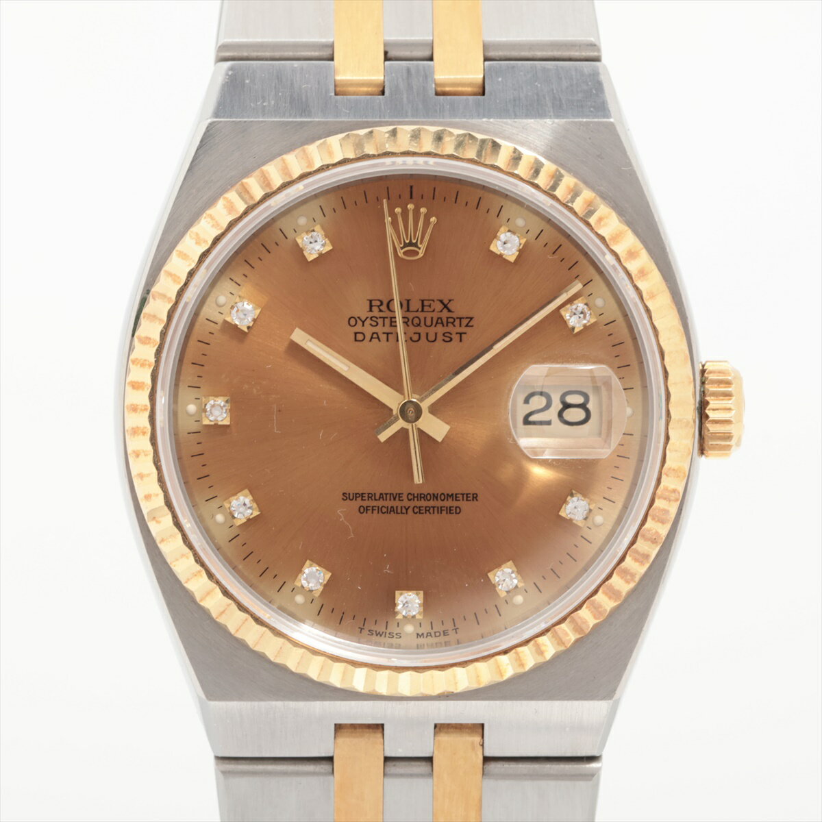 しゅう１。 17013 ブラック ROLEX（ロレックス）オイスタークォーツ アンティーク