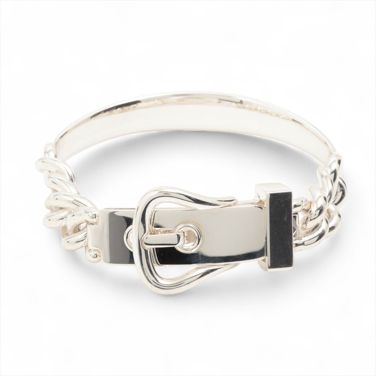 Akoya Pearl - 【中古】エルメス ブックルセリエ 2025 ブレスレット 15 925 54.2g シルバー