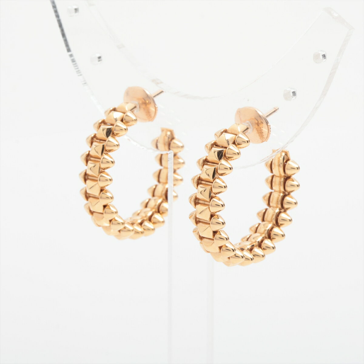 【中古】カルティエ クラッシュ ドゥ カルティエ SM ピアス 750(PG) 13.8g