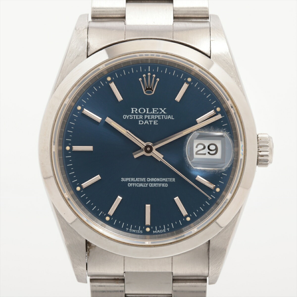 楽天市場】ロレックス オイスターパーペチュアルデイト（メンズ腕時計