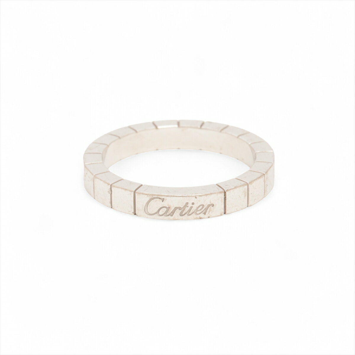 【中古】カルティエ ラニエール リング 750(WG) 6.2g 53