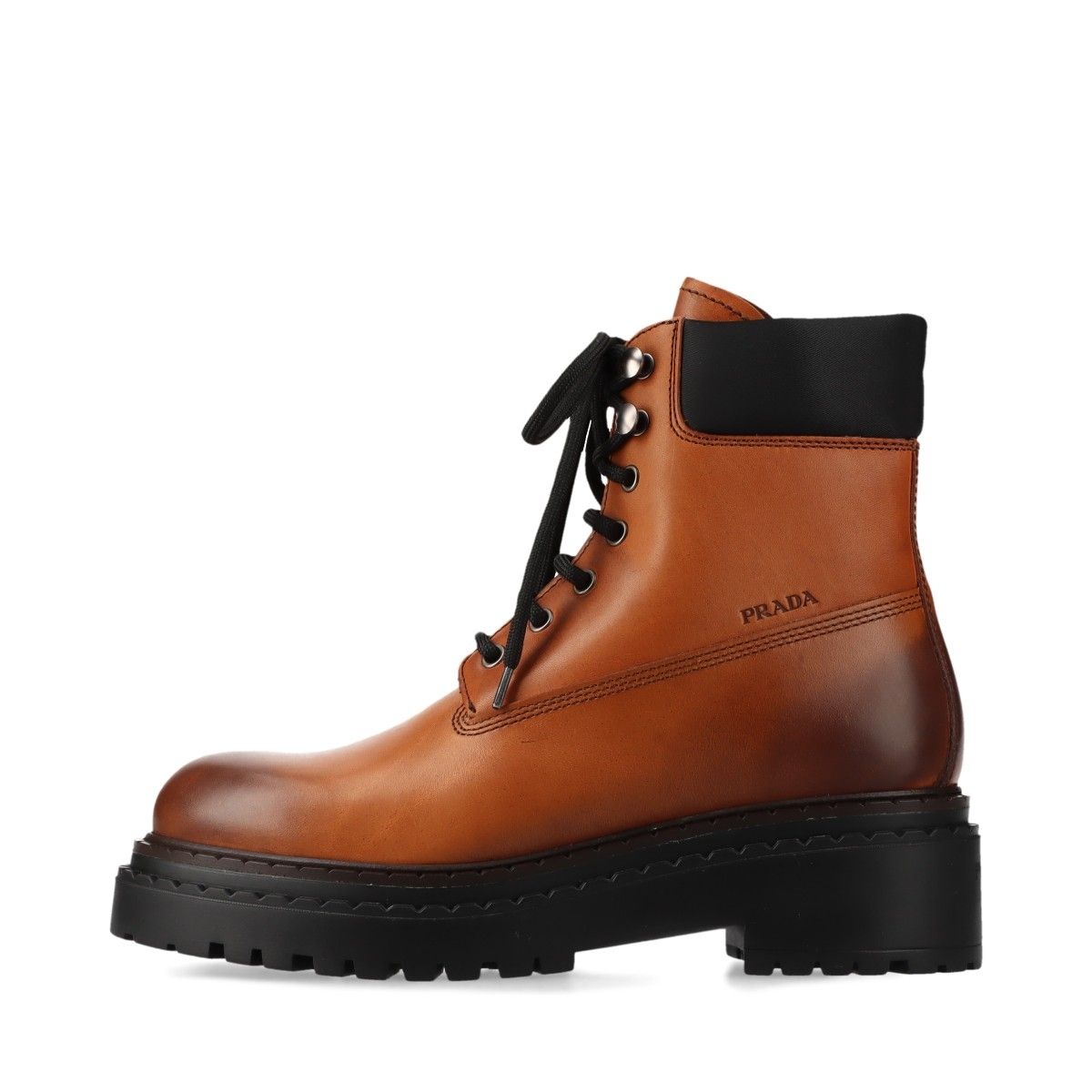 確実正規品◎PRADA ロゴアンクルブーツ　35 1/2 楽天市場】厚底 ブーツ（ブランドプラダ）（靴）の通販