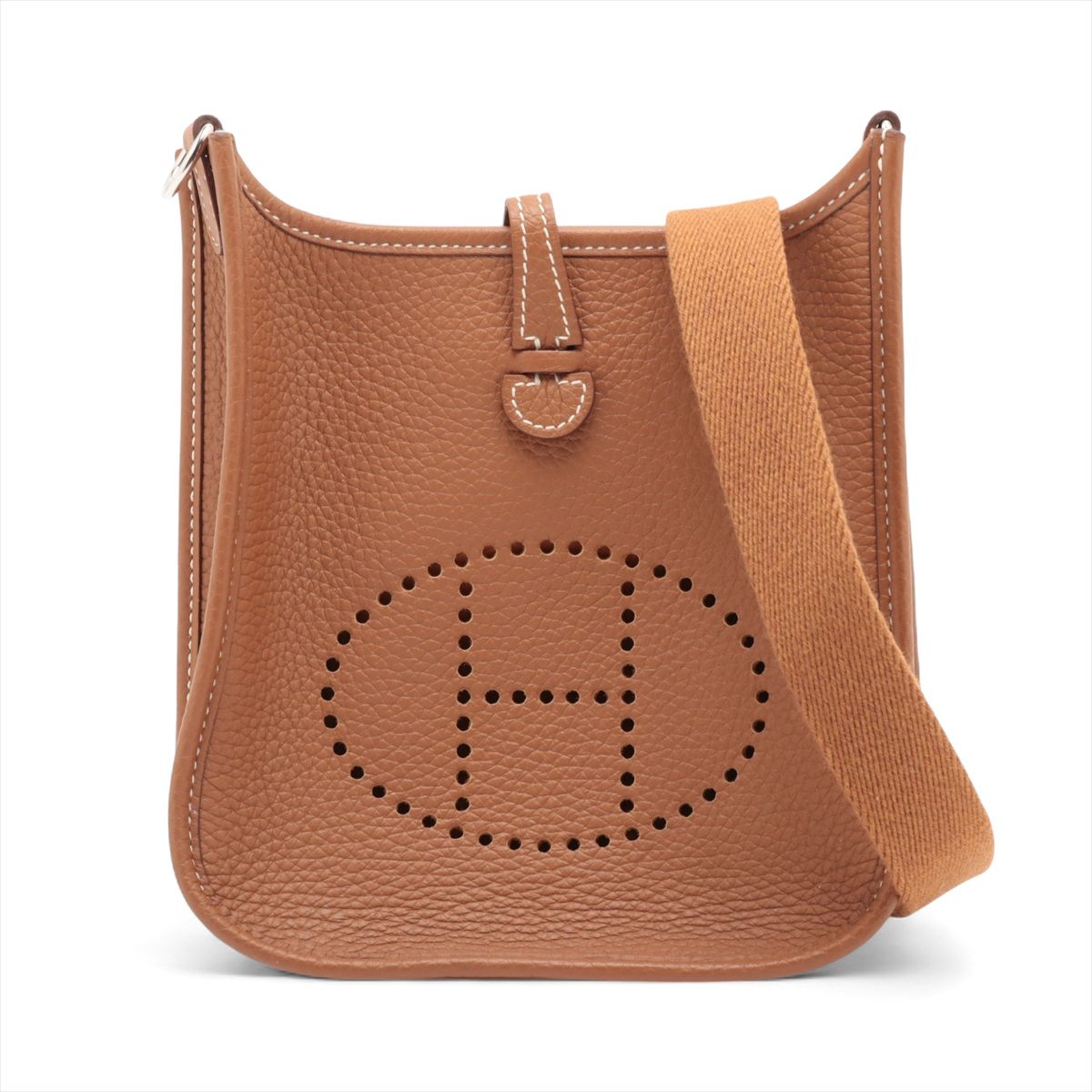 【中古】エルメス エヴリン16 TPM アマゾン トリヨンクレマンス ゴールド ゴールド金具 B:2023年