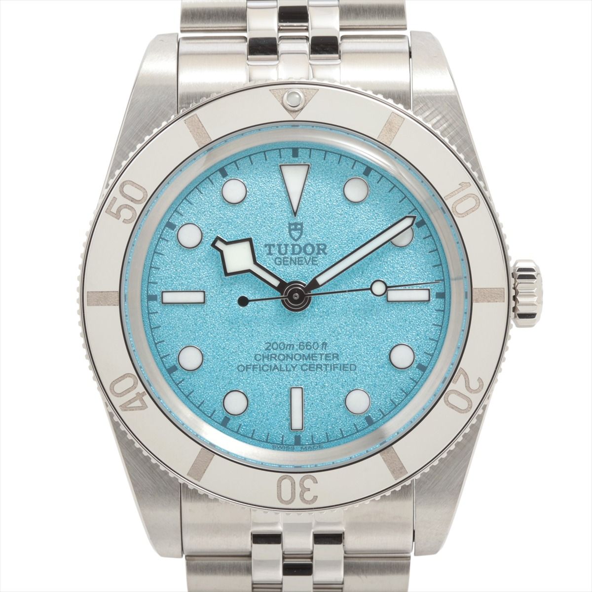 BVLGARI - 【中古】チュードル ブラックベイ 54 79000 SS SS AT ラグーンブルー文字盤