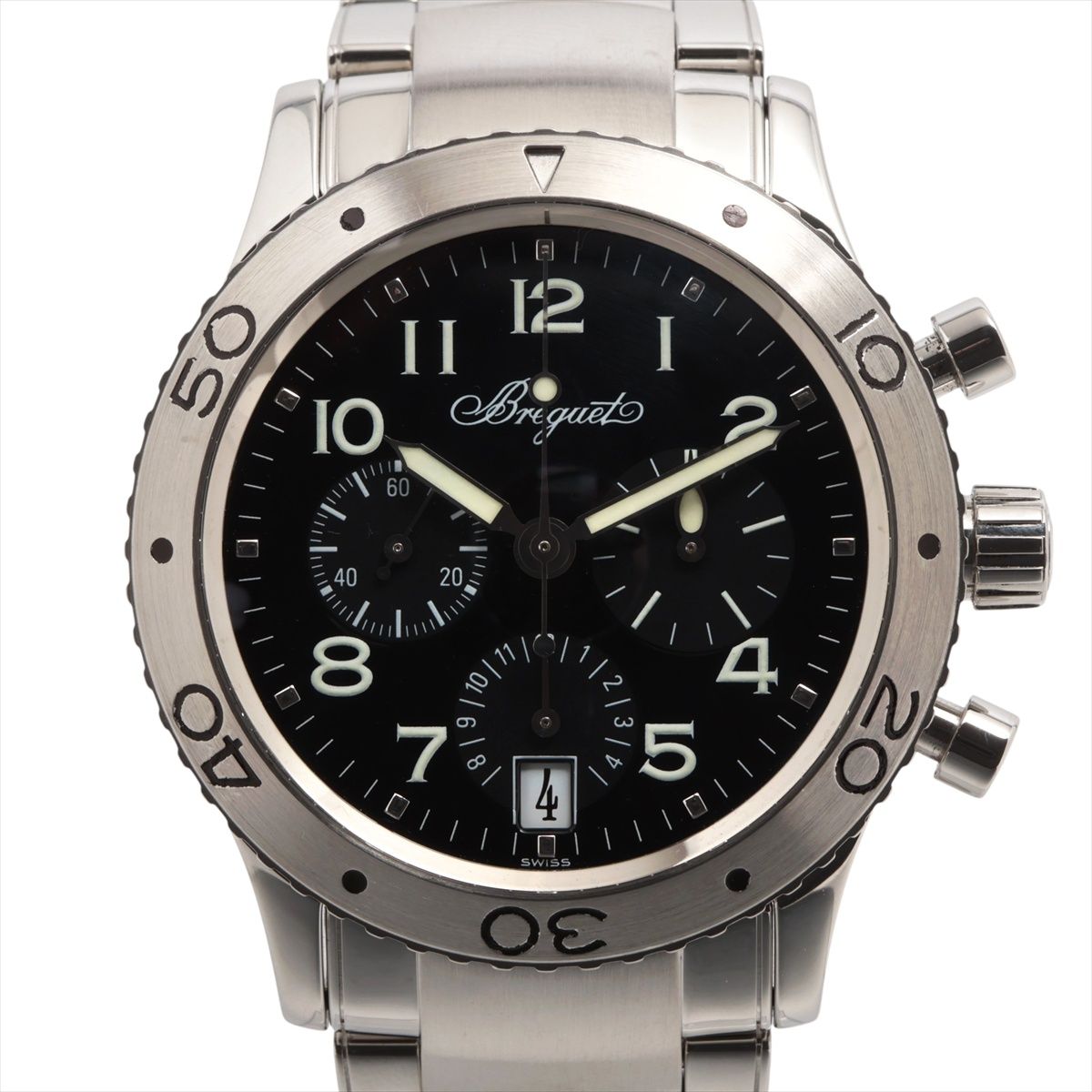 【中古】ブレゲ トランスアトランティック タイプXX 3820ST/H2/SW9 SS SS AT  ...