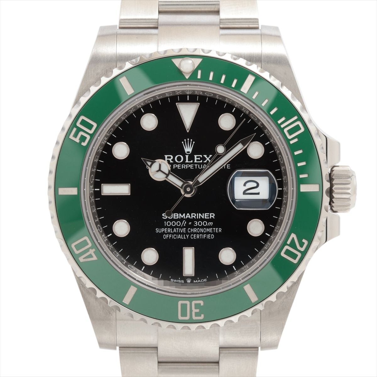 【中古】ロレックス サブマリーナーデイト 126610LV SS SS AT ブラック文字盤 あまり ...