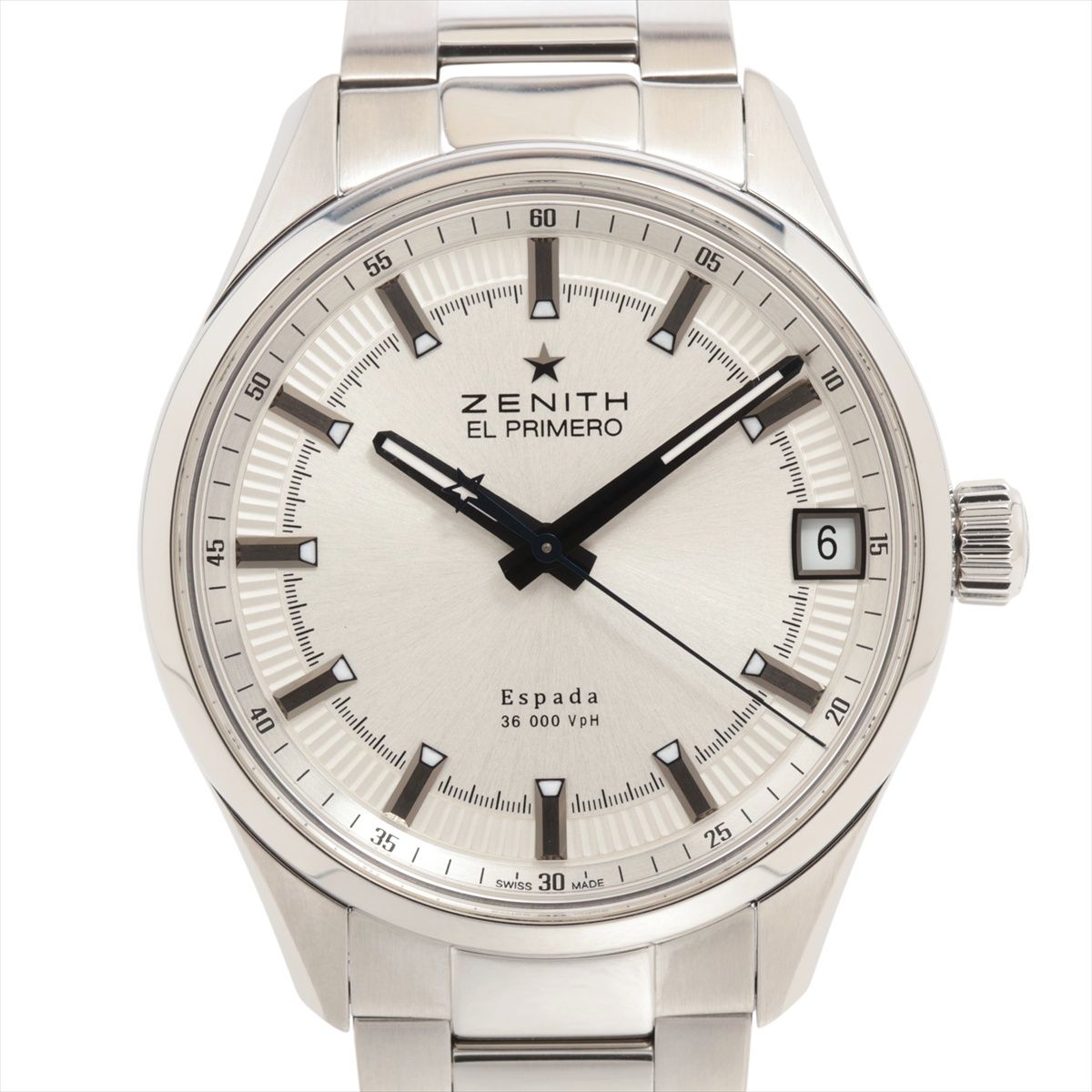 SECTOR - 【中古】ゼニス エルプリメロ エスパーダ 03.2170.4650/01.M2170 SS SS AT シルバー文字盤 あまりごま3