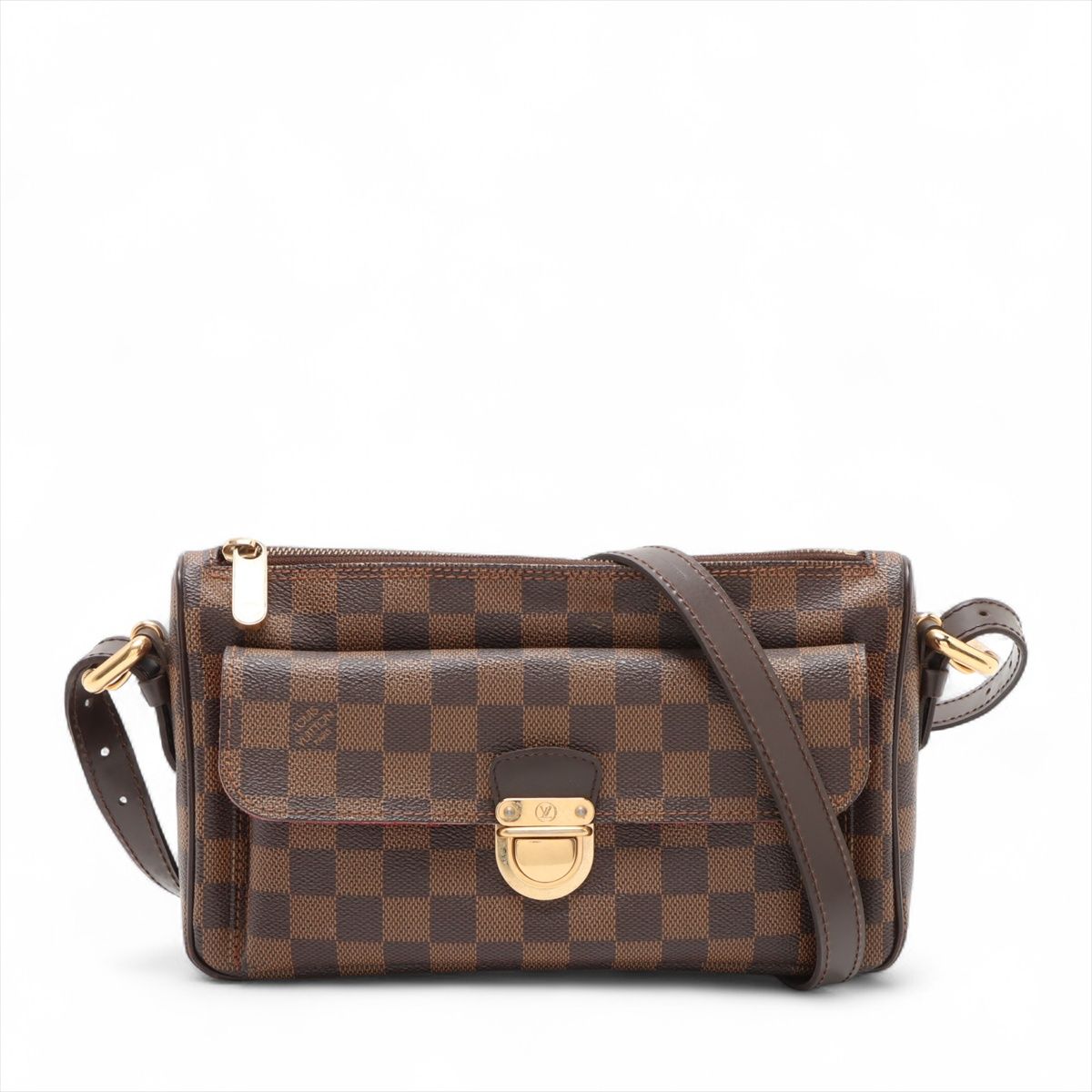LOUIS VUITTON - 【中古】ヴィトン ダミエ ラヴェッロGM N60006 ブラウン