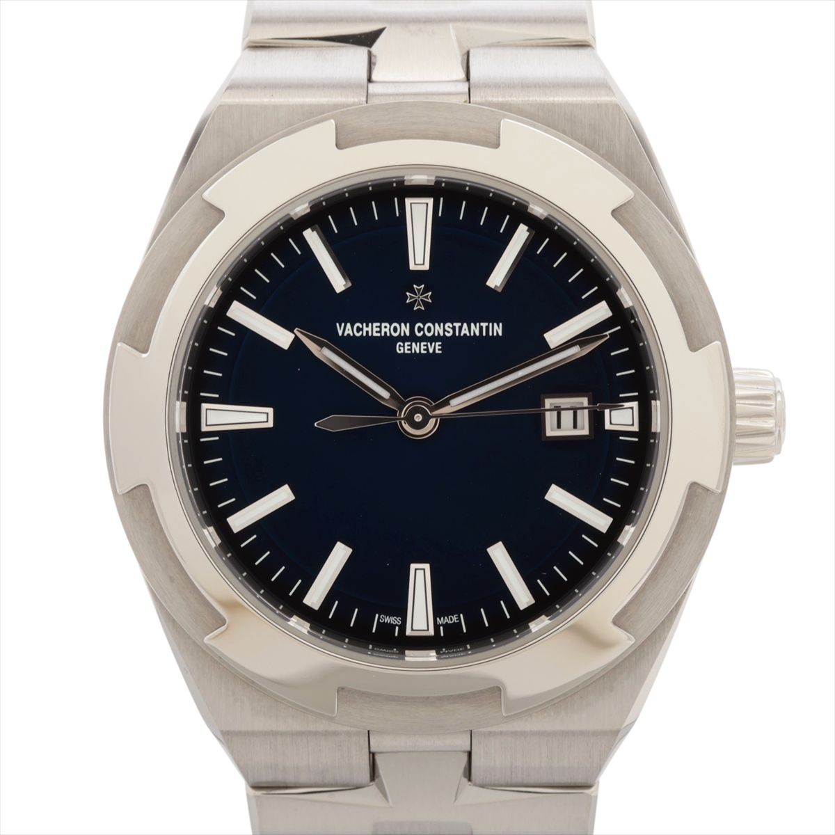 Vacheron Constantin - 【中古】ヴァシュロンコンスタンタン オーバーシーズ 4600V/200A-B980 SS SS AT ブルー文字盤