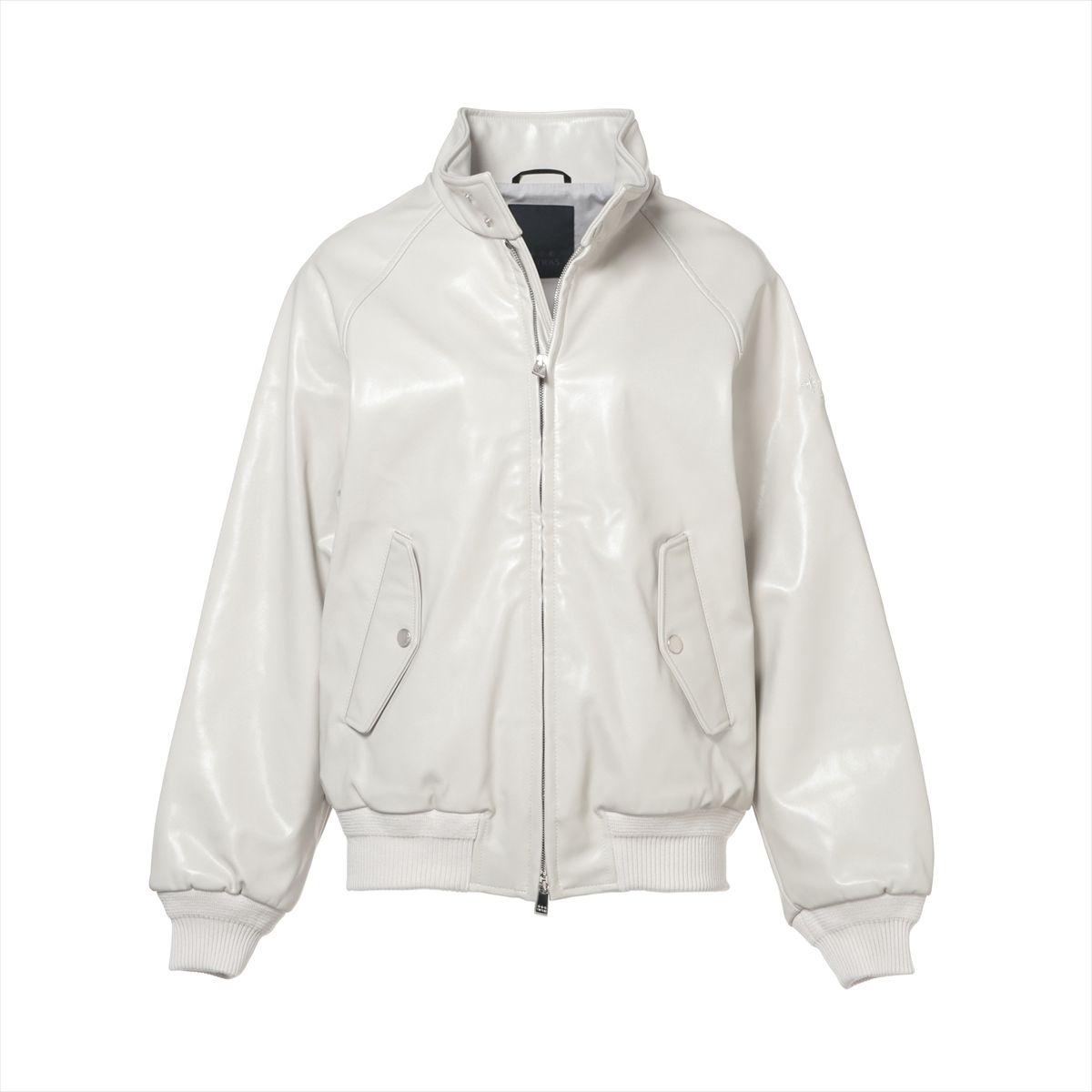 樂天商城 - 【中古】タトラス フェイクレザー ジャケット 02 レディース グレージュ LCKZ0263034668 カストリア ブルゾン