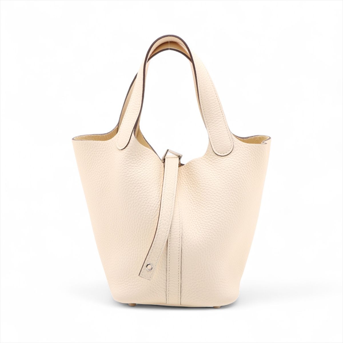 【中古】エルメス ピコタンロック18 PM トリヨンクレマンス ナタ シルバー金具 Z:2021年