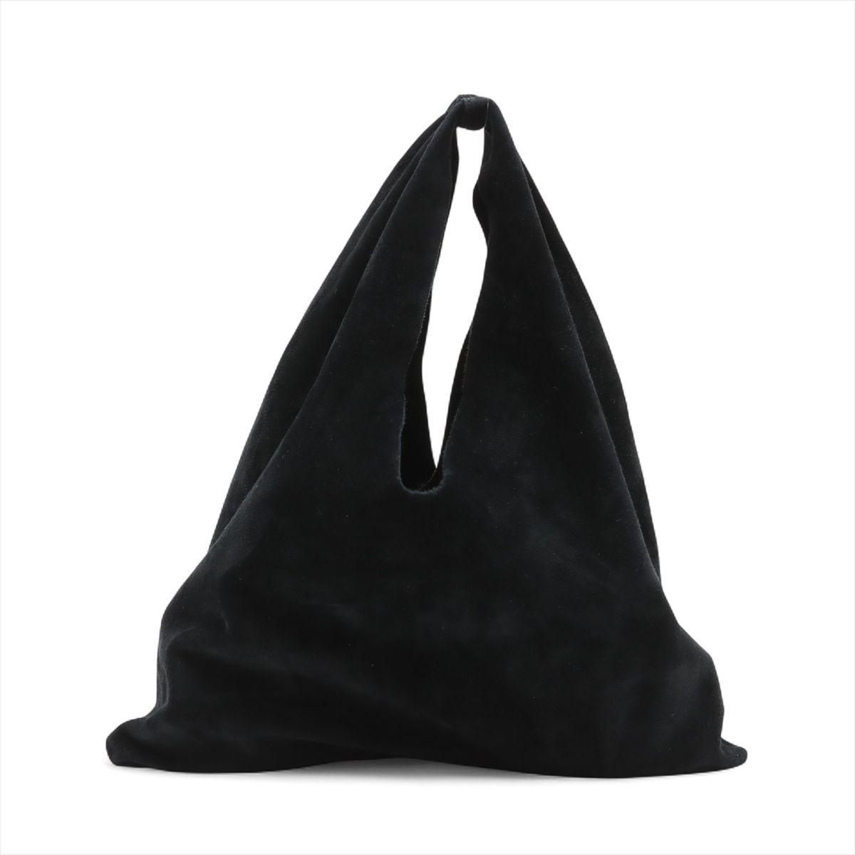 乐天商城 - 【中古】ザロウ ビンドル スモール スエード ハンドバッグ ブラック