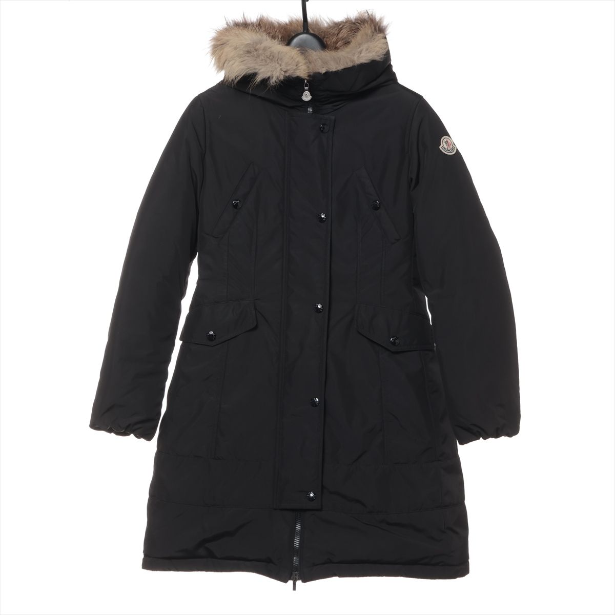 【中古】モンクレール ARRIOUS 14年 ポリエステル×ナイロン ダウンジャケット 12anni ...