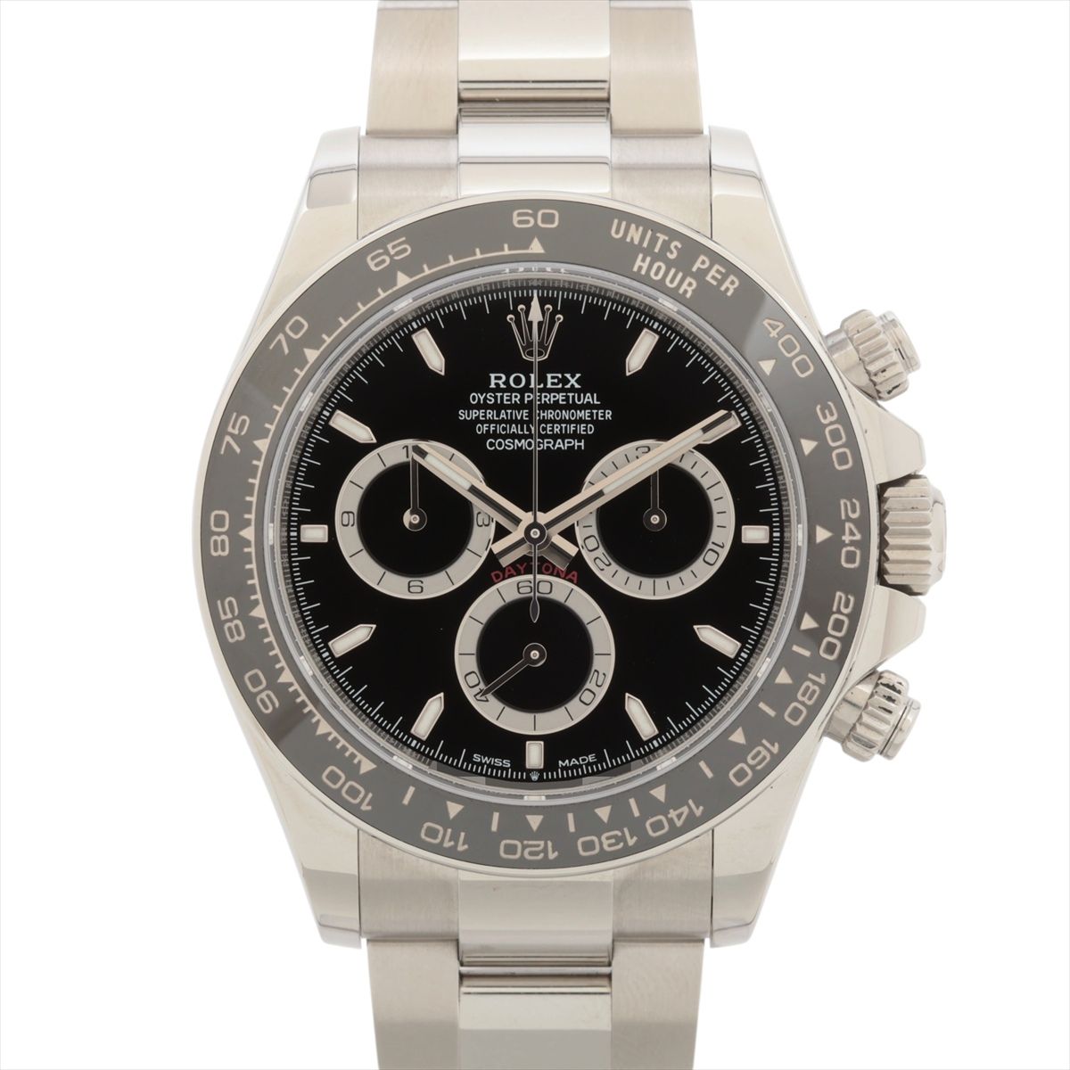 【中古】ロレックス コスモグラフデイトナ 126500LN SS SS AT ブラック文字盤