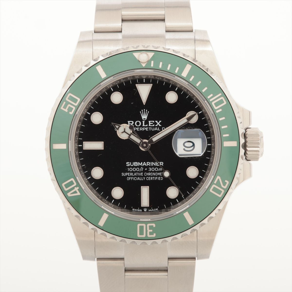 【中古】ロレックス サブマリーナーデイト 126610LV SS SS AT ブラック文字盤