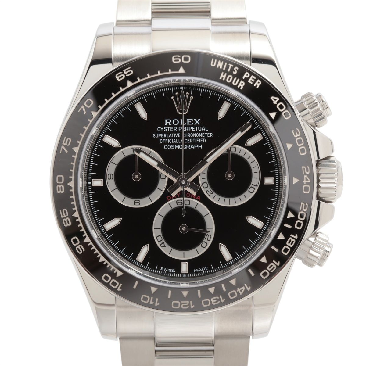 【中古】ロレックス コスモグラフデイトナ 126500LN SS SS AT ブラック文字盤