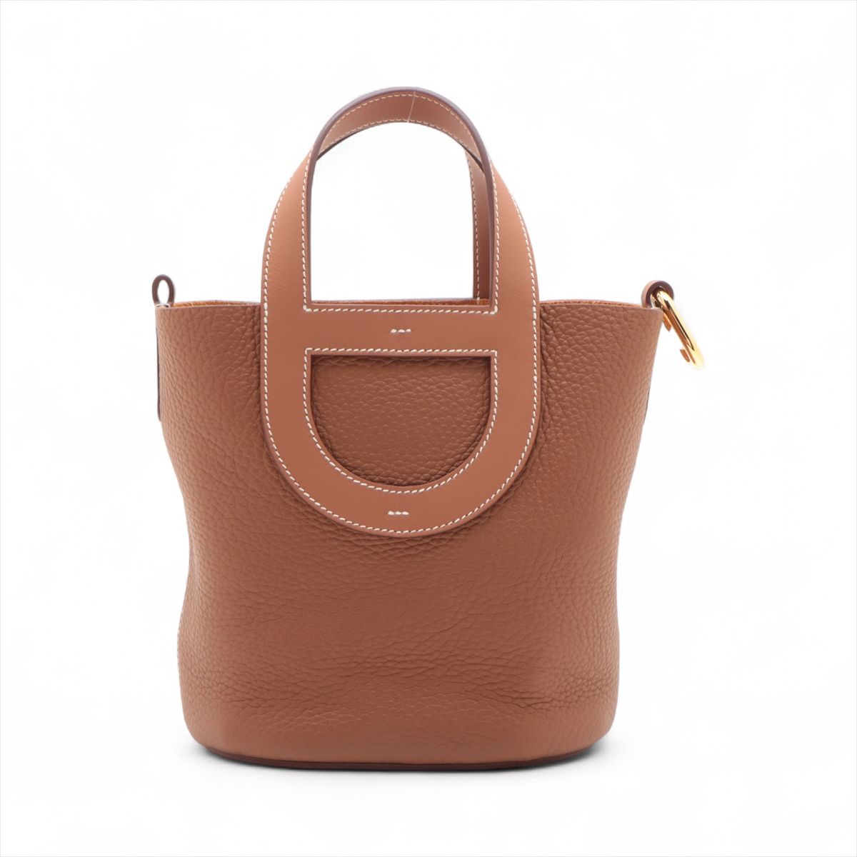 HERMES - 【中古】エルメス インザループ18 トリヨンクレマンス ゴールド ゴールド金具 W:2024年