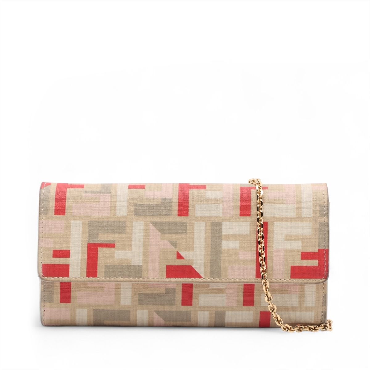 美品 FENDI フェンディ ズッカ柄 ミニボストン PVC レザー FF 希少