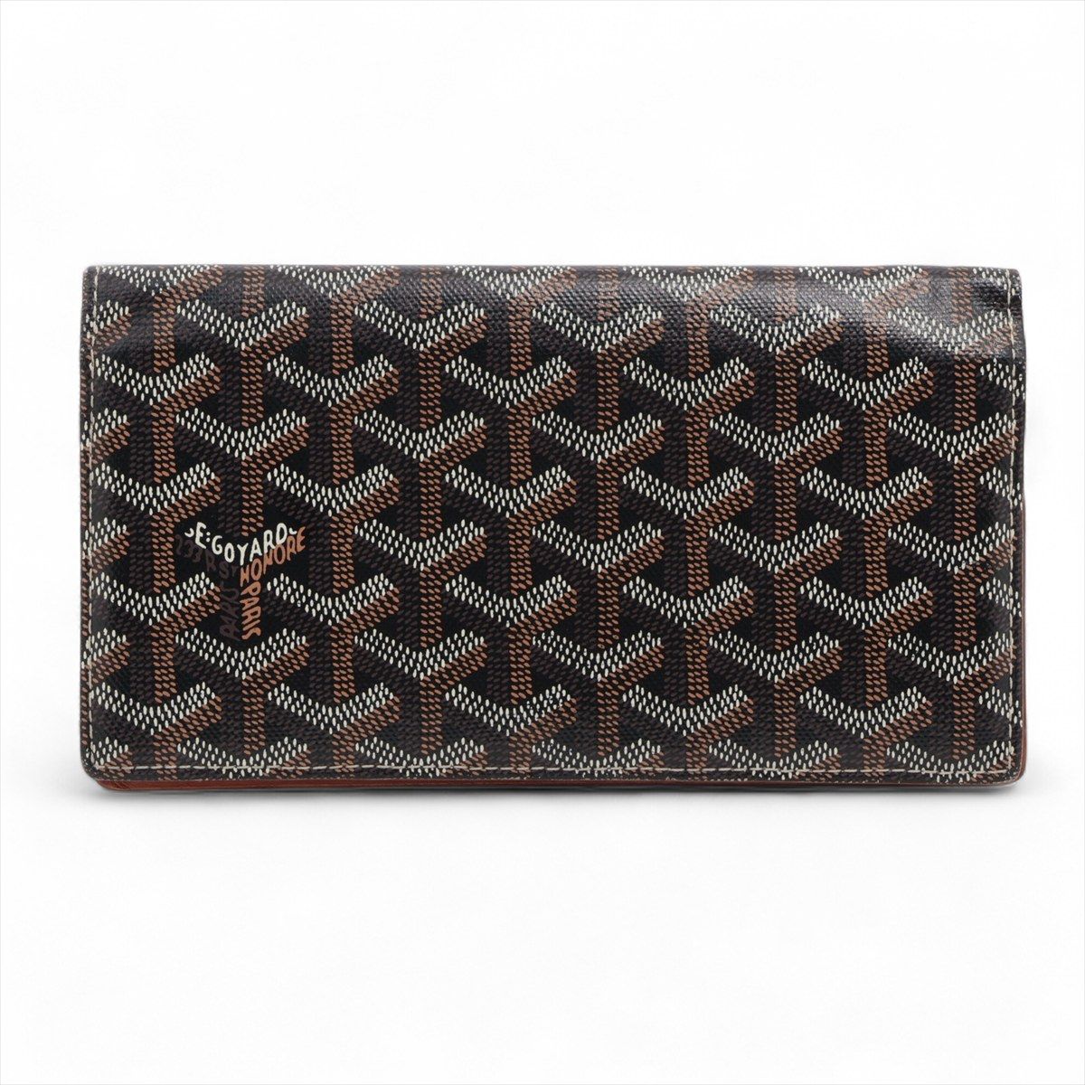 ゴヤール 長財布 黒 PVC ヴァレンヌ 二つ折り長財布 GOYARD ゴヤール
