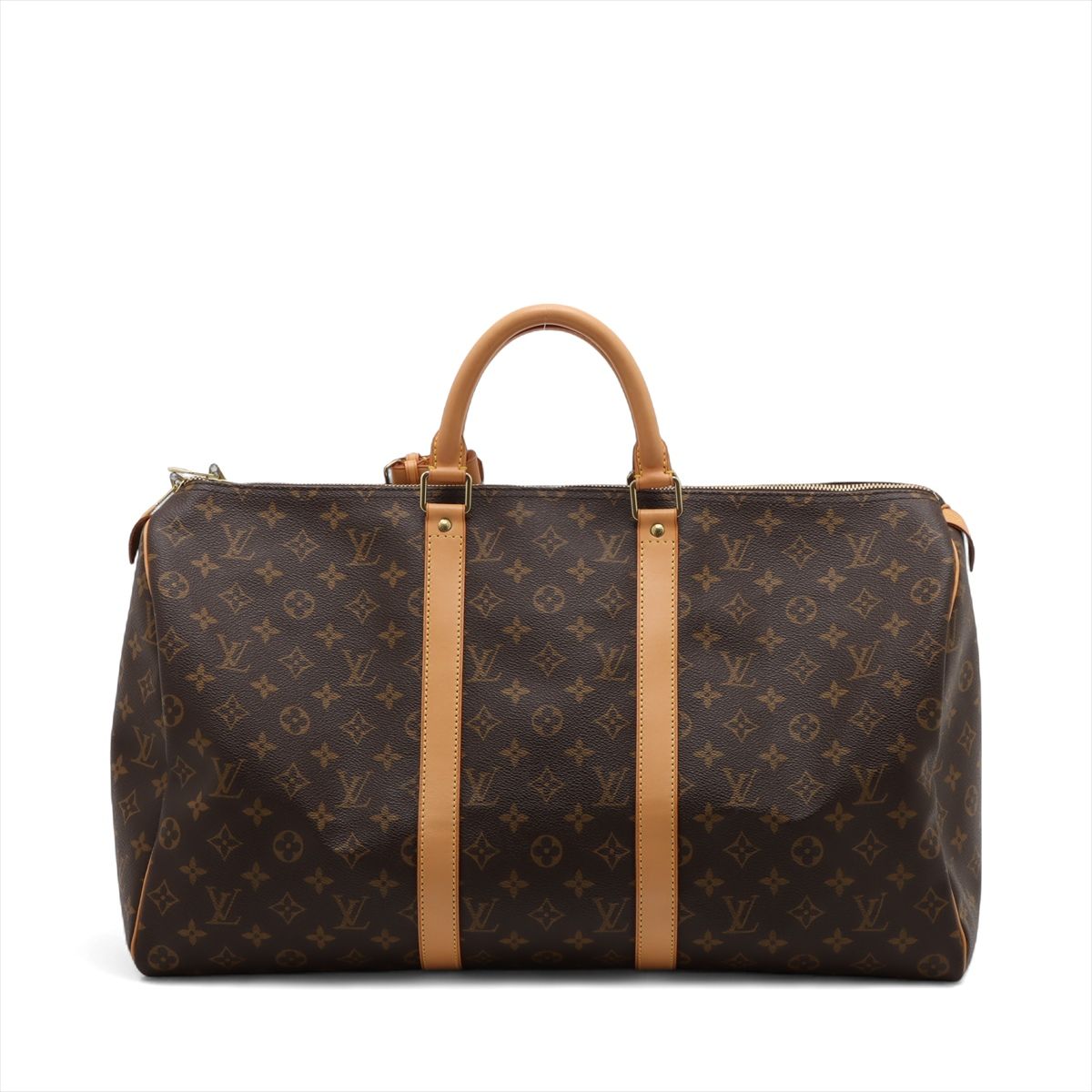LOUIS VUITTON - 【中古】ヴィトン モノグラム キーポル50 M41426 ブラウン