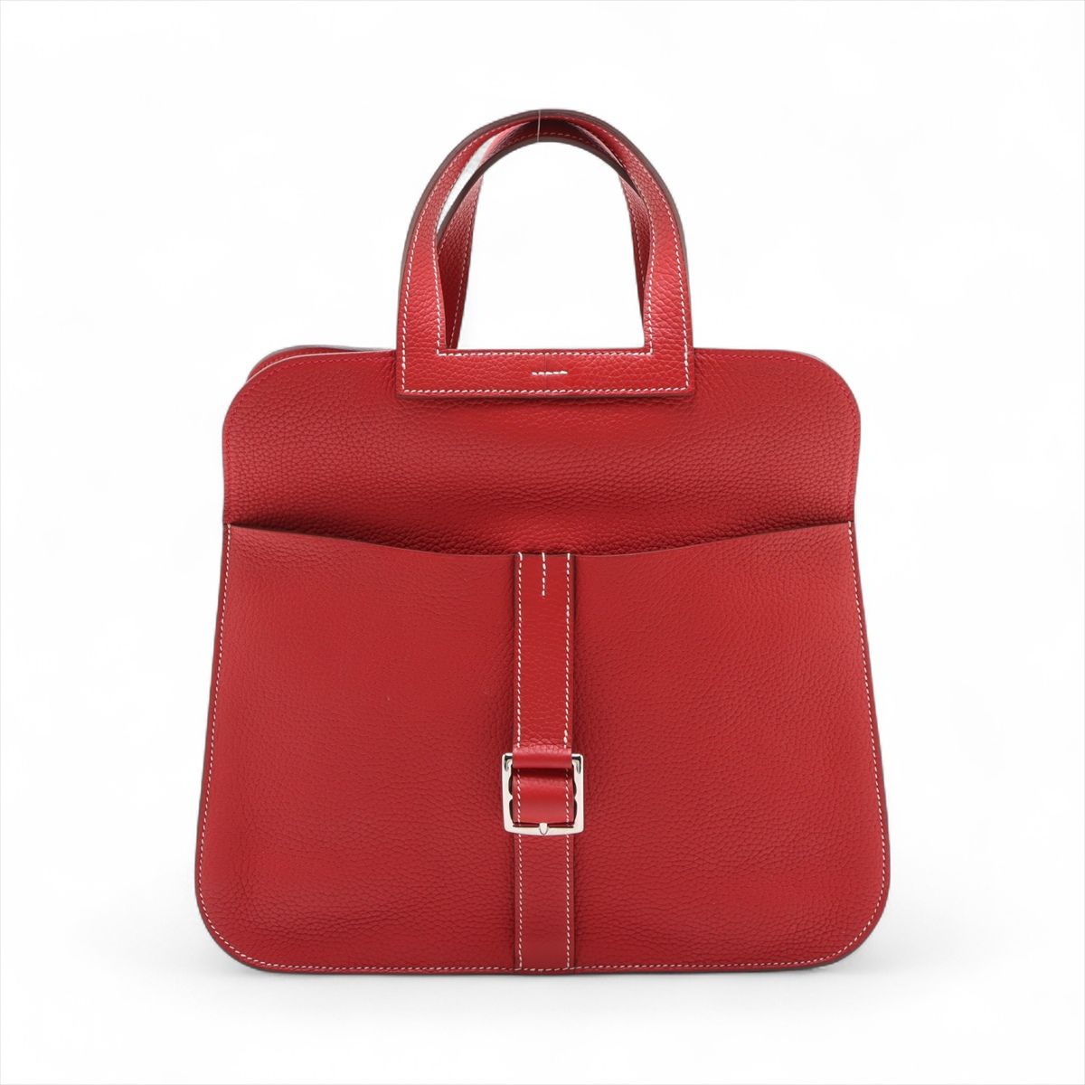 HERMES 31 - 【中古】エルメス アルザン31 トリヨンクレマンス ルージュカザック シルバー金具 T:2015年
