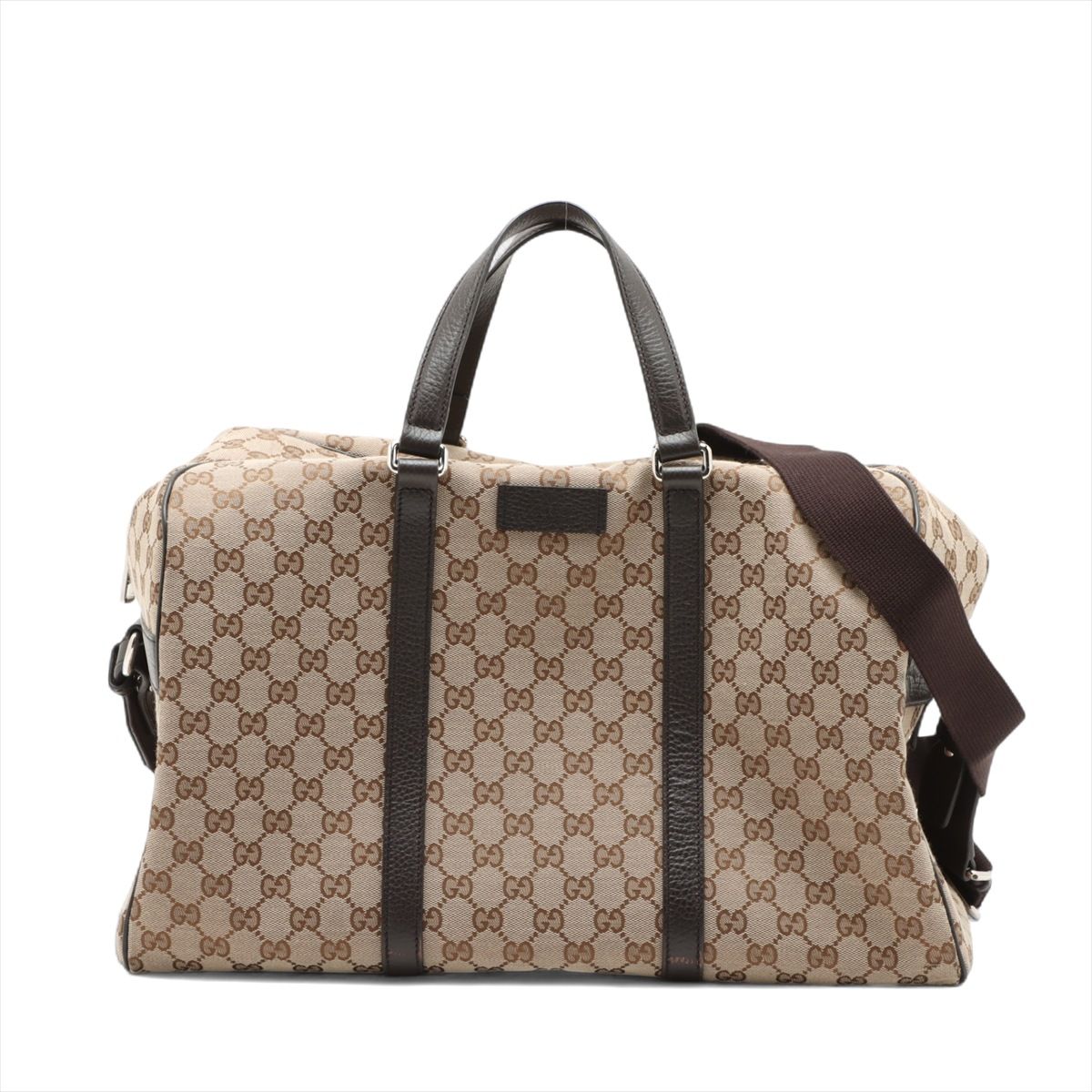 ◇美品 GUCCI グッチ ボストンバッグ トラベルバッグ ナイロン ブラウン◇ 楽天市場】ナイロン グッチ（ボストンバッグ｜レディースバッグ