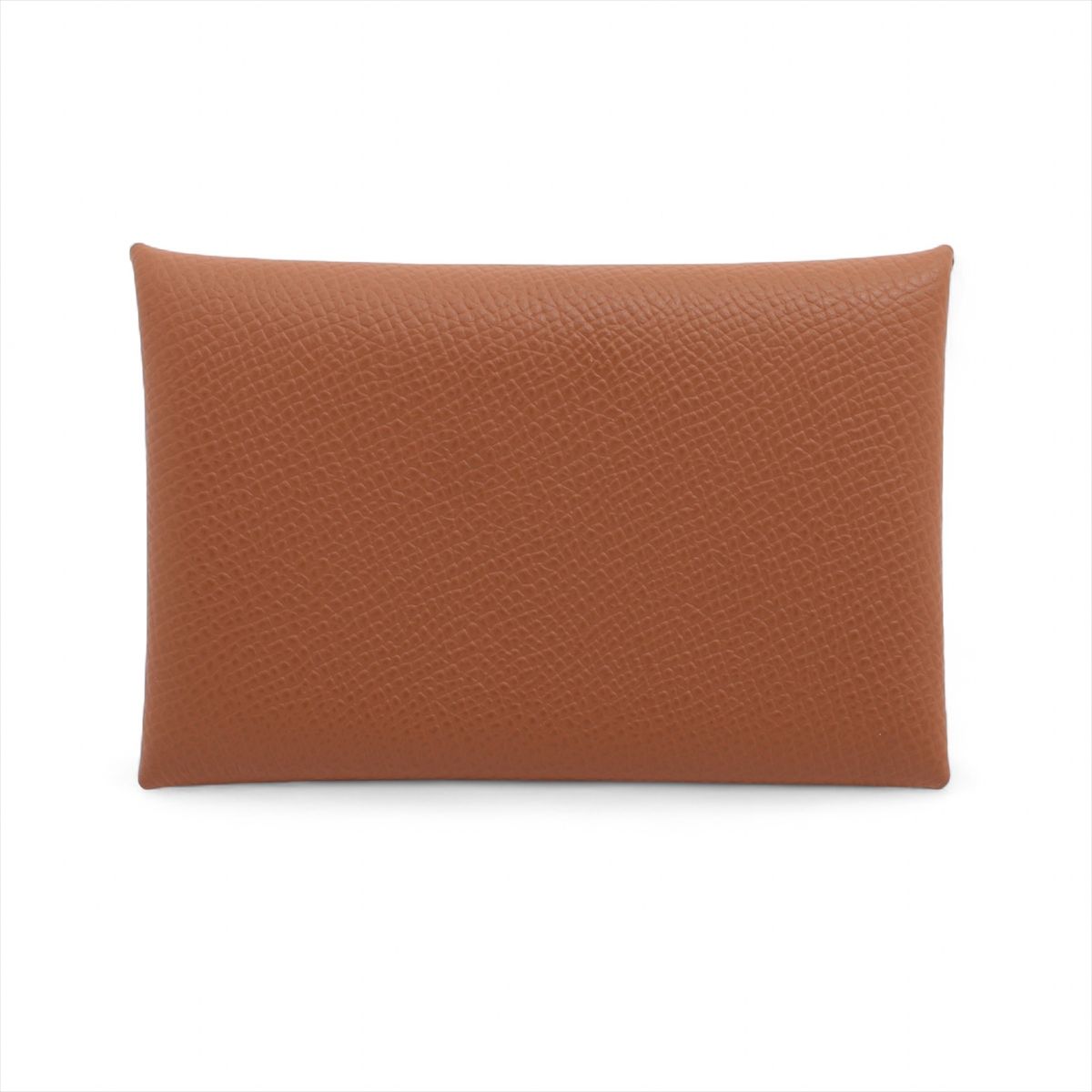 Name Card Cases - 【中古】エルメス カルヴィ ヴォーエプソン カードケース ゴールド シルバー金具 B:2023年