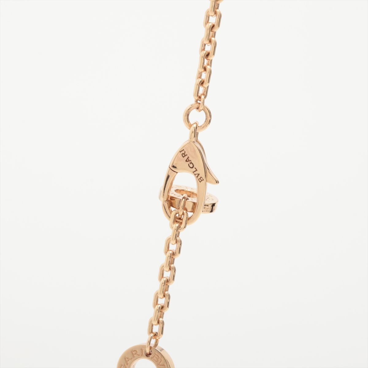 【中古】ブルガリ セルペンティ ヴァイパー ダイヤ ネックレス 750(PG) 12.4g