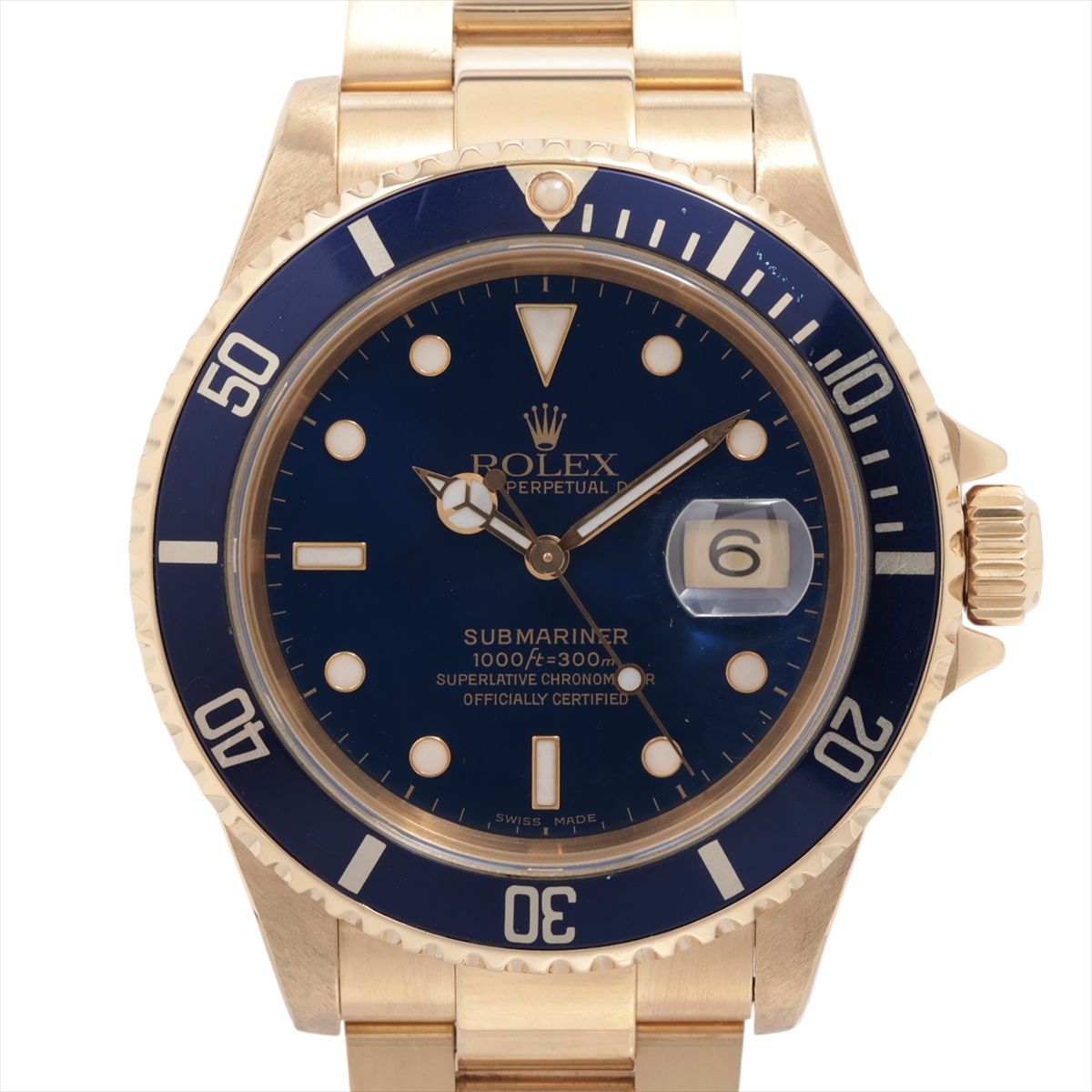 ブラック/jae000057 16618 ブラック M番 ROLEX（ロレックス） サブマリーナ デイト 未使用