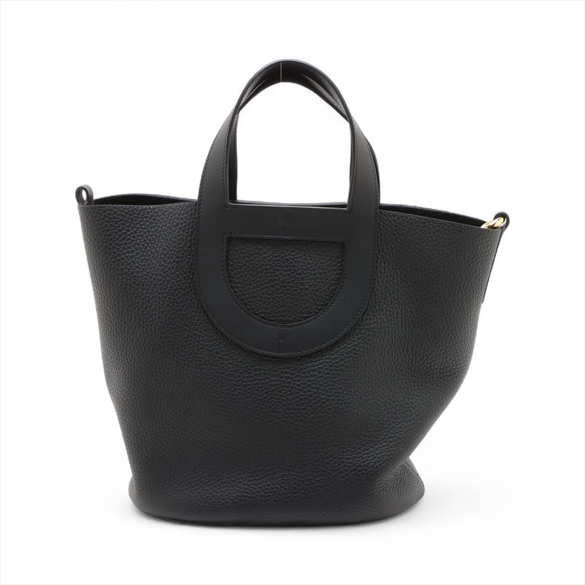 Rakuten - 【中古】エルメス インザループ23 トリヨンクレマンス×ヴォースイフト ブラック ゴールド金具 K:2025年