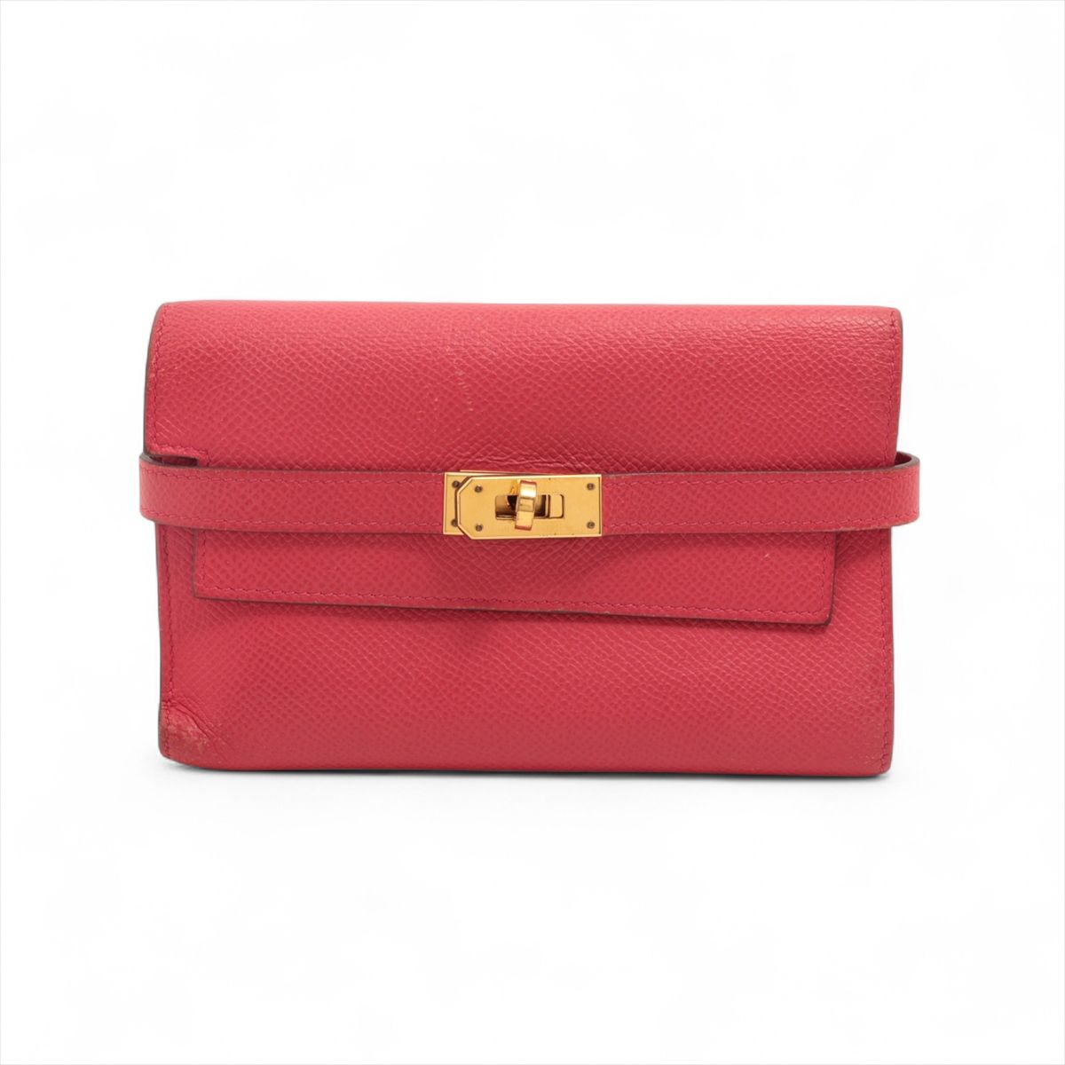 sale✨美品✨定価78万✨HERMES ケリー　コンパクトウォレット HERMES 稀少 コンパクト ウォレット ケリー Kelly Pocket Slim (HERMES