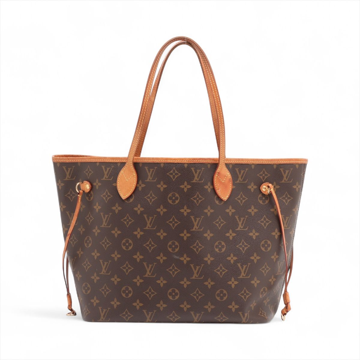 LOUIS VUITTON - 【中古】ヴィトン モノグラム ネヴァーフルMM M40995 ブラウン RFID反応あり
