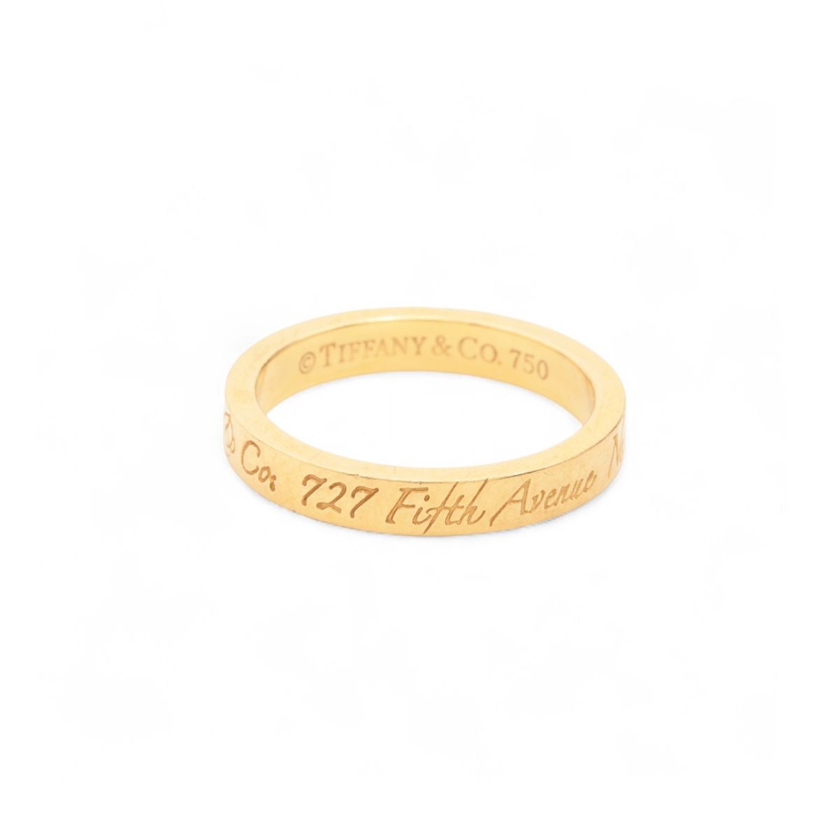 TIFFANY&Co. ティファニー　ノーツナローリング１０号程度７５０　K18 楽天市場】ティファニー ノーツ（ブランドティファニー）（指輪
