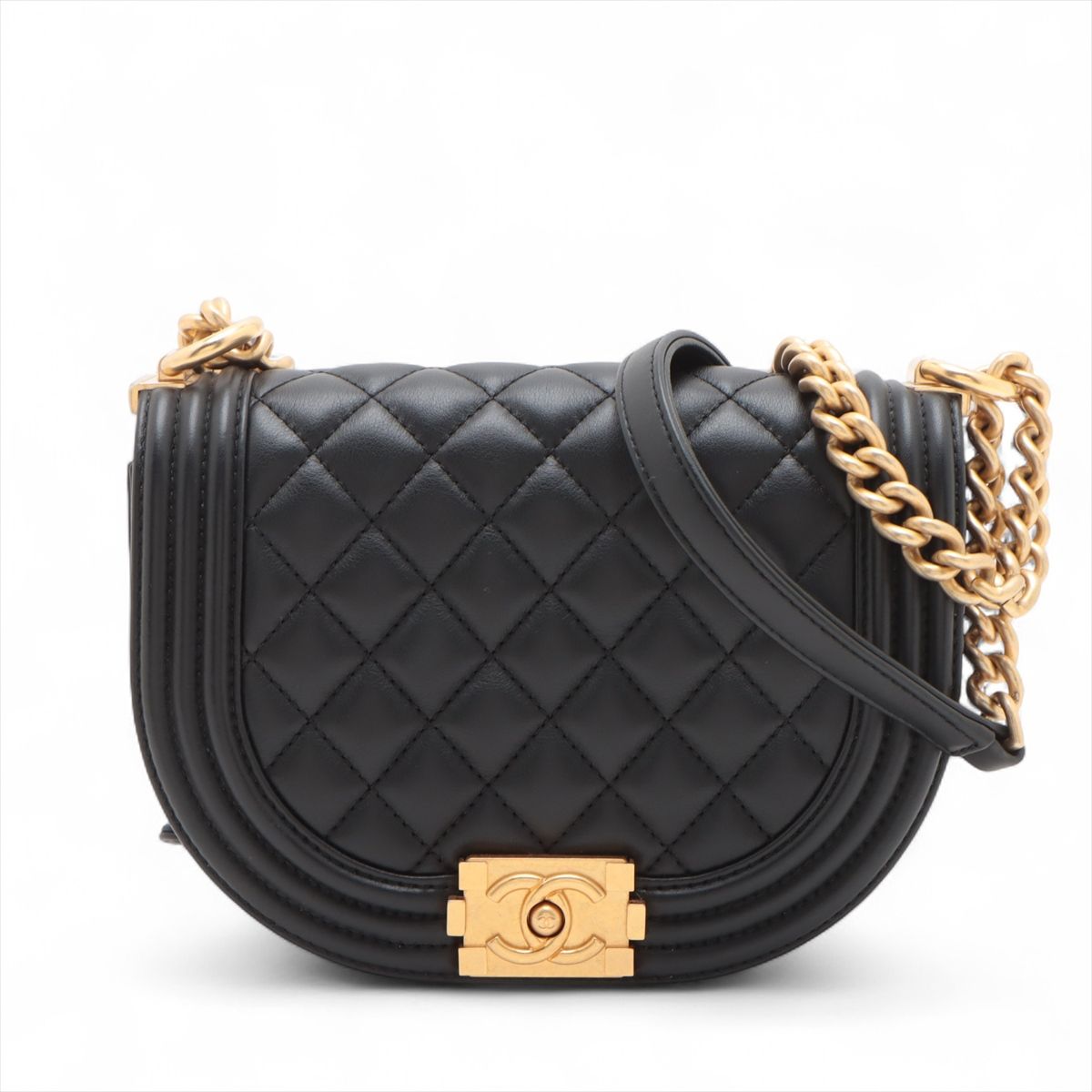 ♡大きいサイズ♡ ラムスキンゴールドチェーンショルダーバッグ ノベルティ 楽天市場】CHANEL ラムスキン BOY CHANEL ゴールド チェーンショルダー