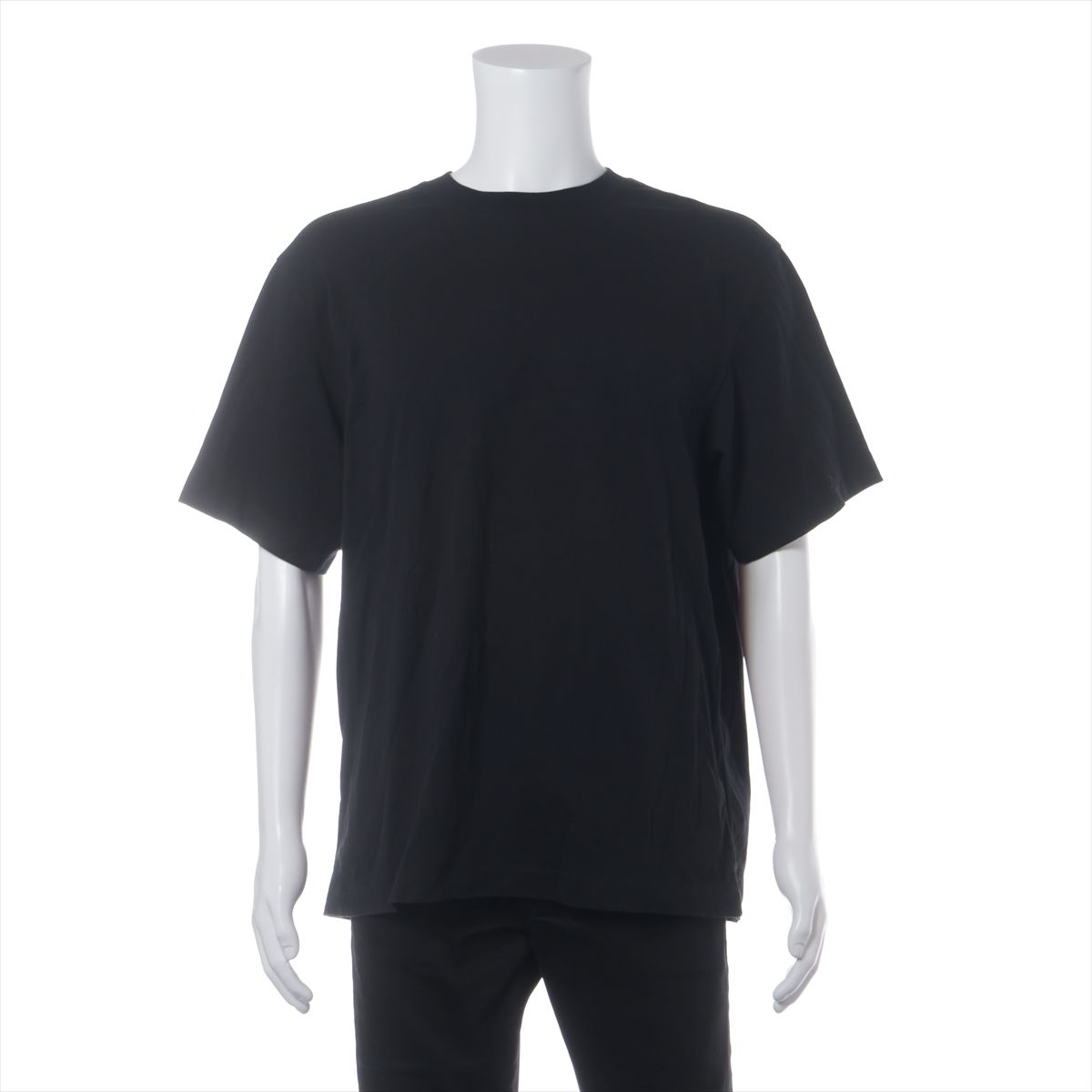 樂天商城 - 【中古】バーバリー コットン Tシャツ L メンズ ブラック 8087248 ラインストーン スレ 穴あきあり